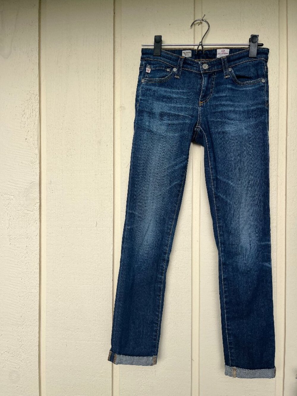 AG Adriano Goldschmied The Stilt Rollup 7 Years Vintage Jeans Size 25